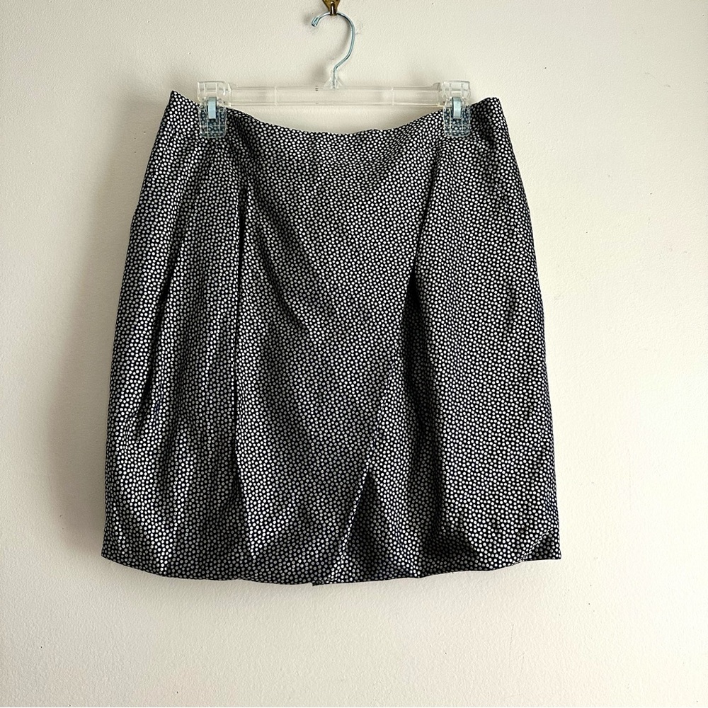 PAUW • 100% Silk Dotted Skirt‎